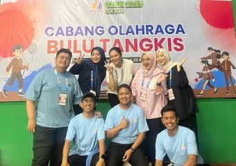 Tim Explore Gate Consultant Berkontribusi di O2SN Diksus 2025 Cabang Bulu Tangkis